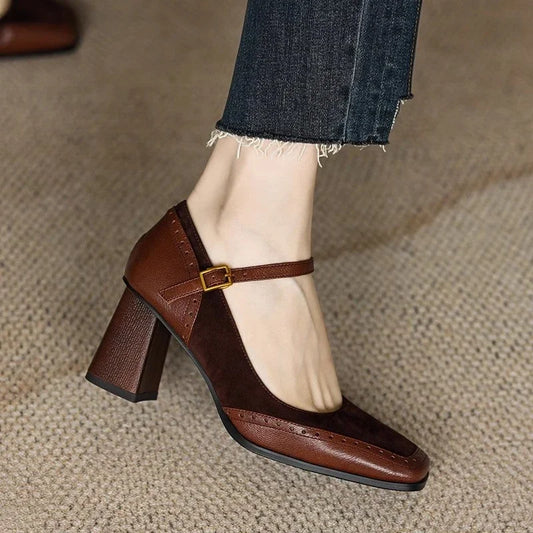 Van Berge Mode® | Klassieke Kunstlederen Pumps