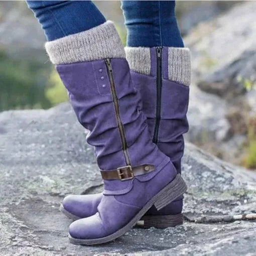 Van Elst Mode® | Enkellaarsjes met Zijkleur