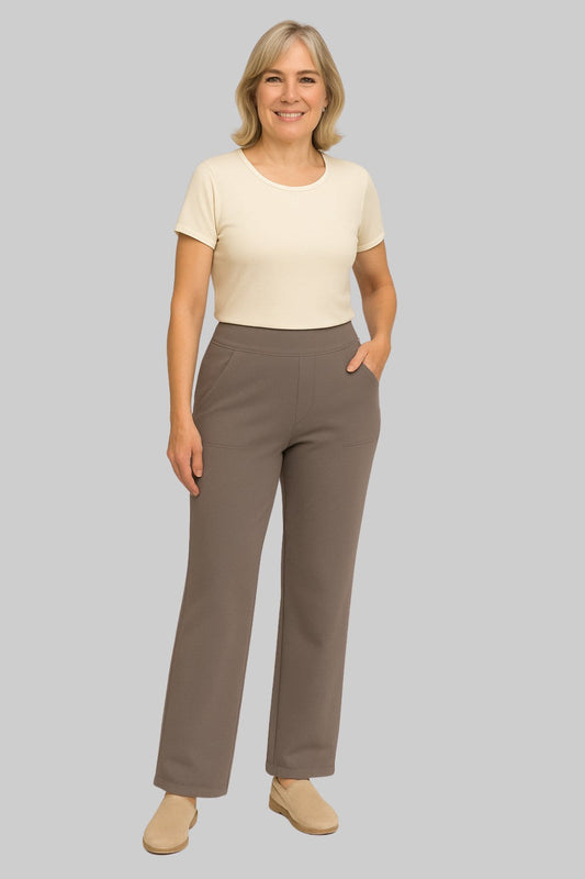 Van Berge Mode© | Elegante broek in zachte jersey