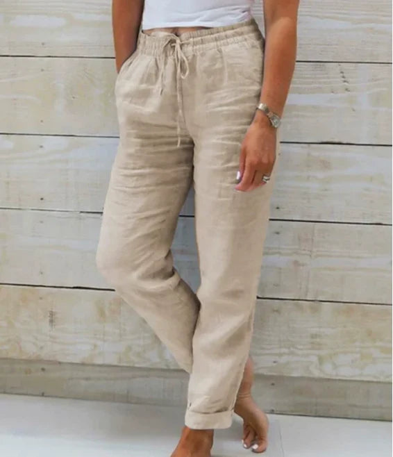 Van Berge Mode©¶© | Casual Katoenen Linnen Broek (1+1 GRATIS)