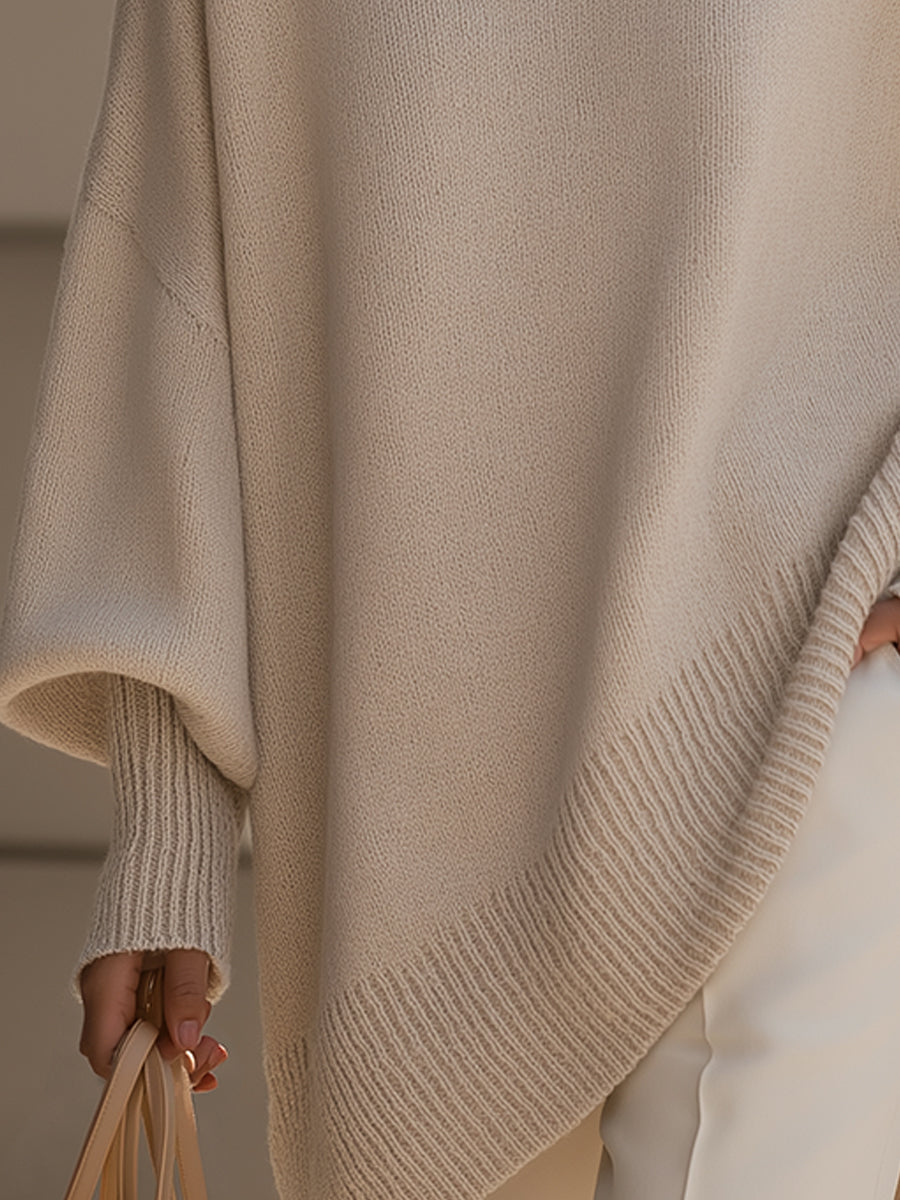 Laluna® | Oversized Lange Modieuze Trui