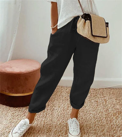 Van Berge Mode© | Elegante linnen zomerbroek