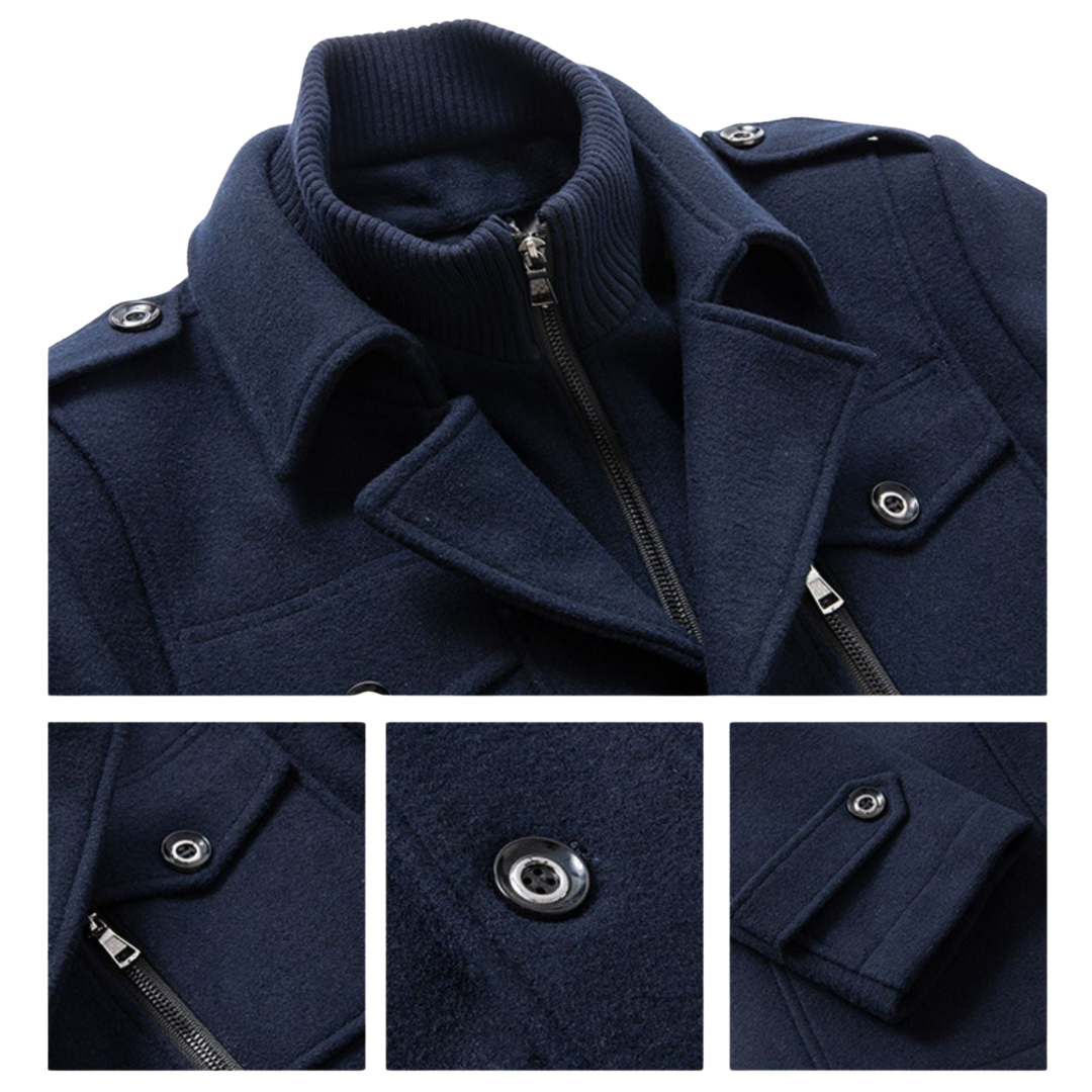 Van Elst Mode®| Winter mantel, Britse Stijl