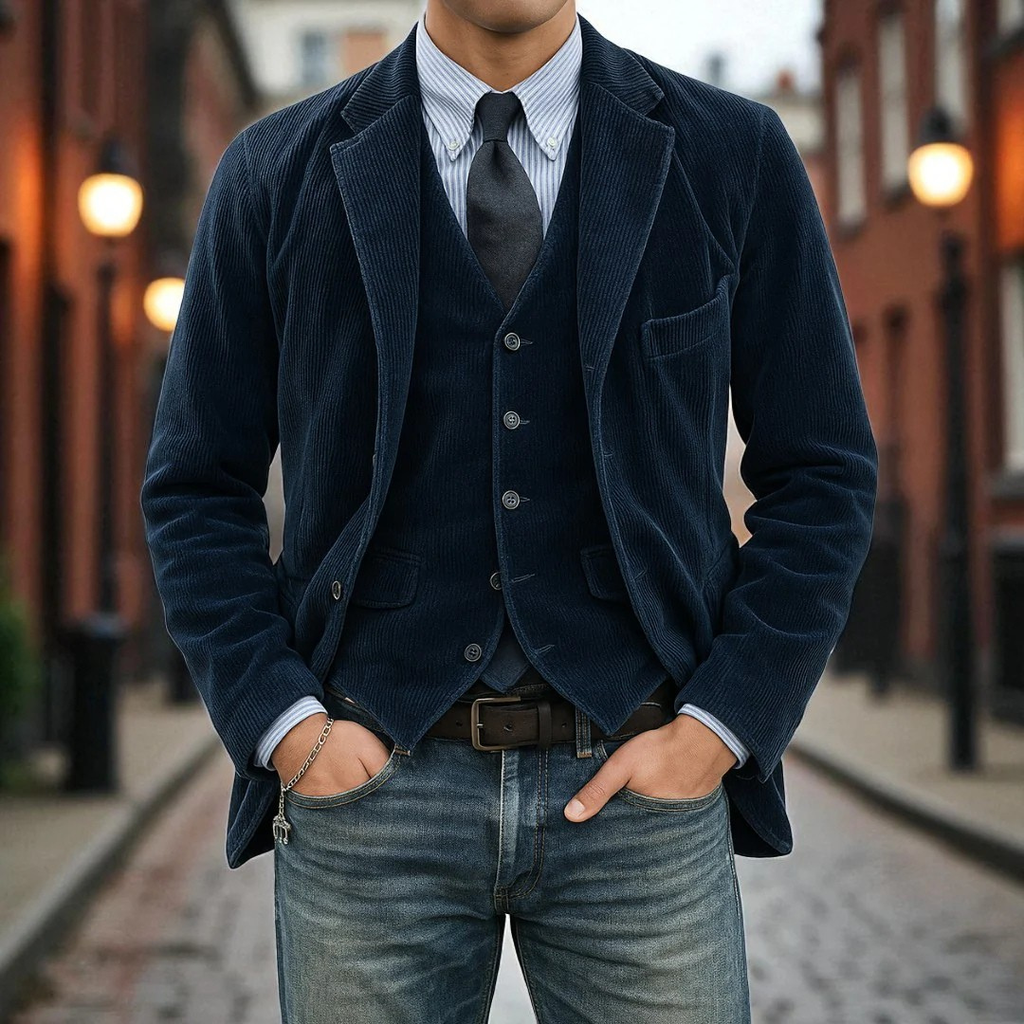 Van Berge Mode® | 2-DELIGE PAK: BLAZER EN VEST