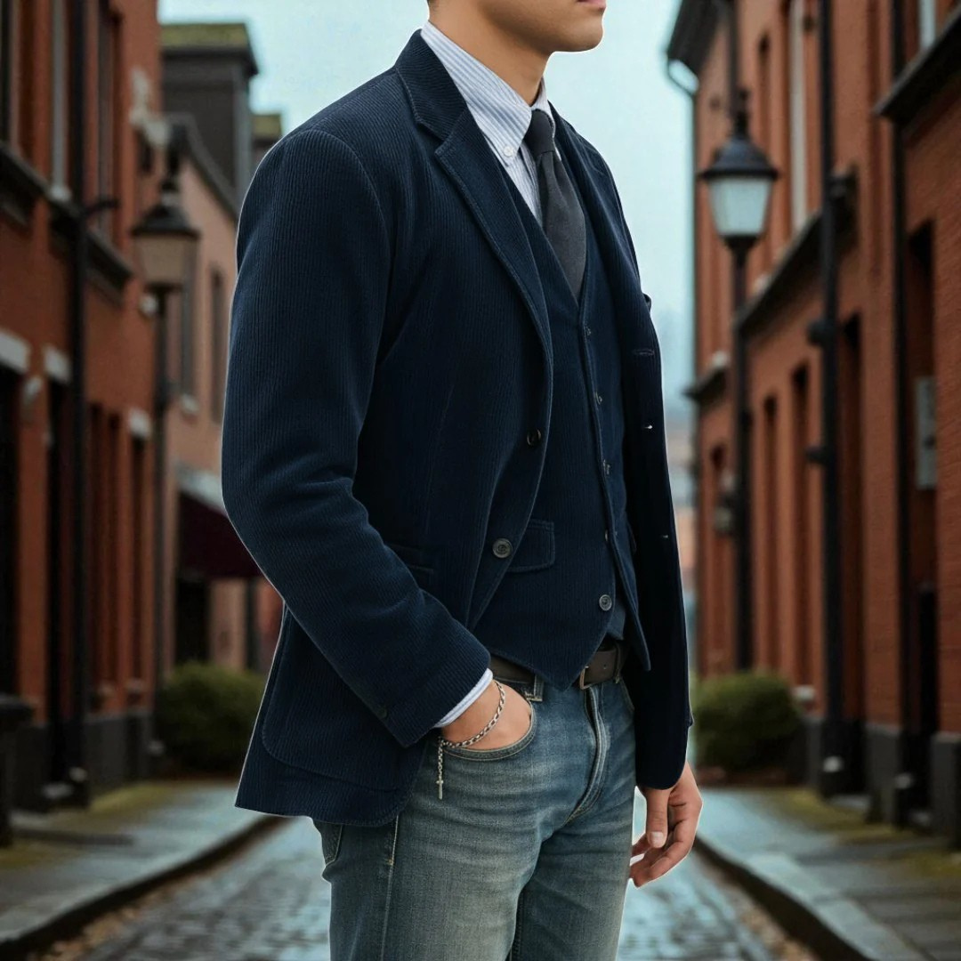 Van Berge Mode® | 2-DELIGE PAK: BLAZER EN VEST