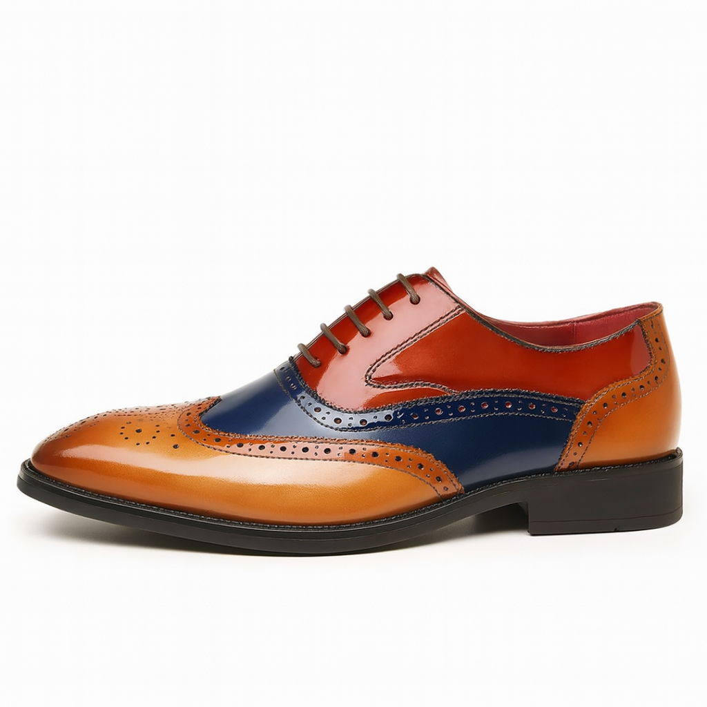 Van Elst Mode® | Wingtip Oxfords met Tijdloze Elegantie en Dagelijks Comfort voor Formele en Casual Looks