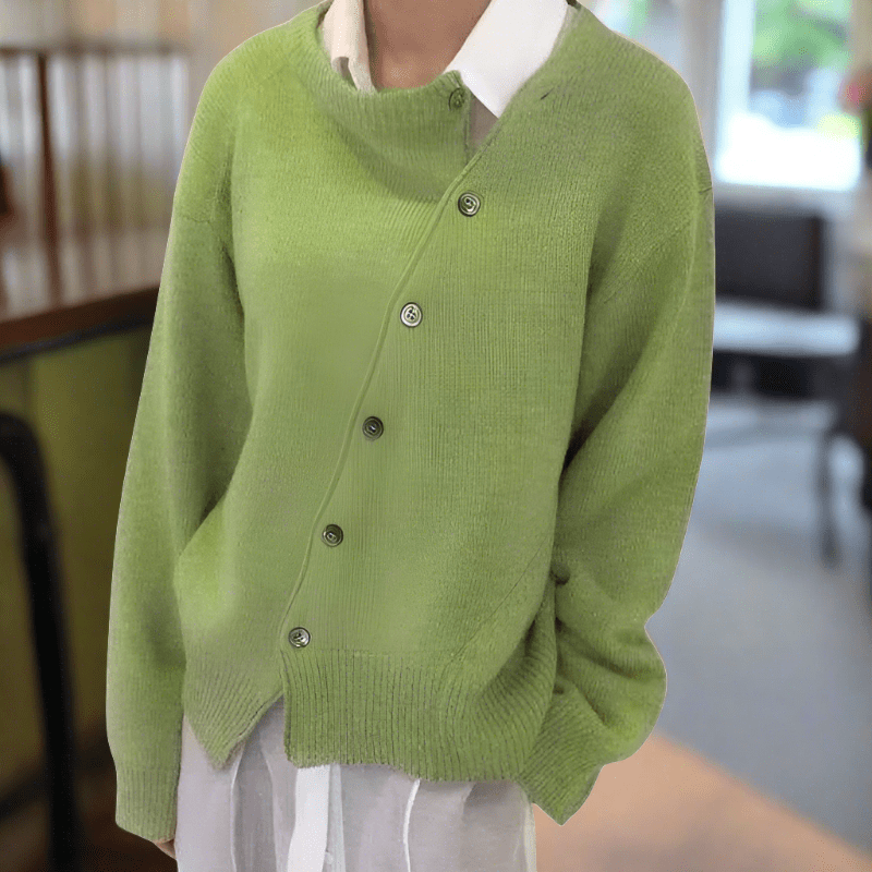 Van Berge Mode® | Cardigan Met Knoopjes