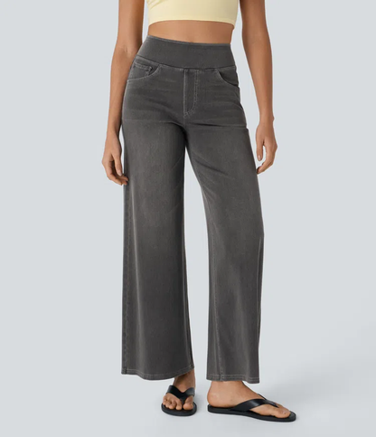 Van Berge Mode© | Comfortabele jeans met hoge taille