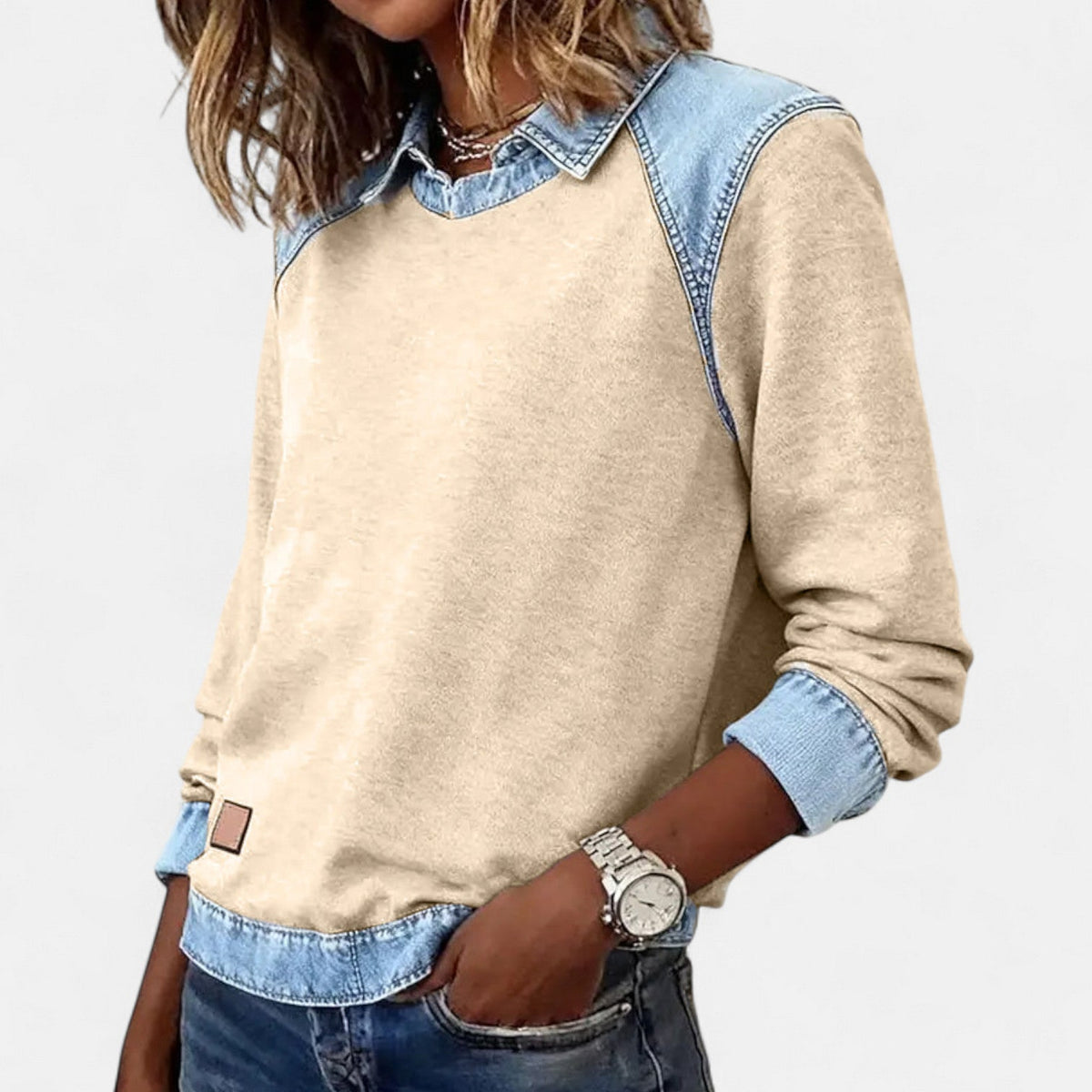 Laluna® | Trendy Lange Mouwen Damestrui