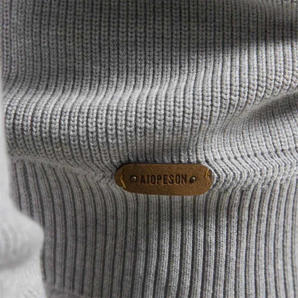 Van Berge Mode® | Gebreide Zip-Up Trui