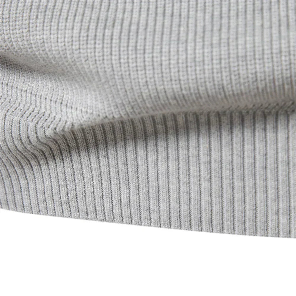 Van Berge Mode® | Gebreide Zip-Up Trui