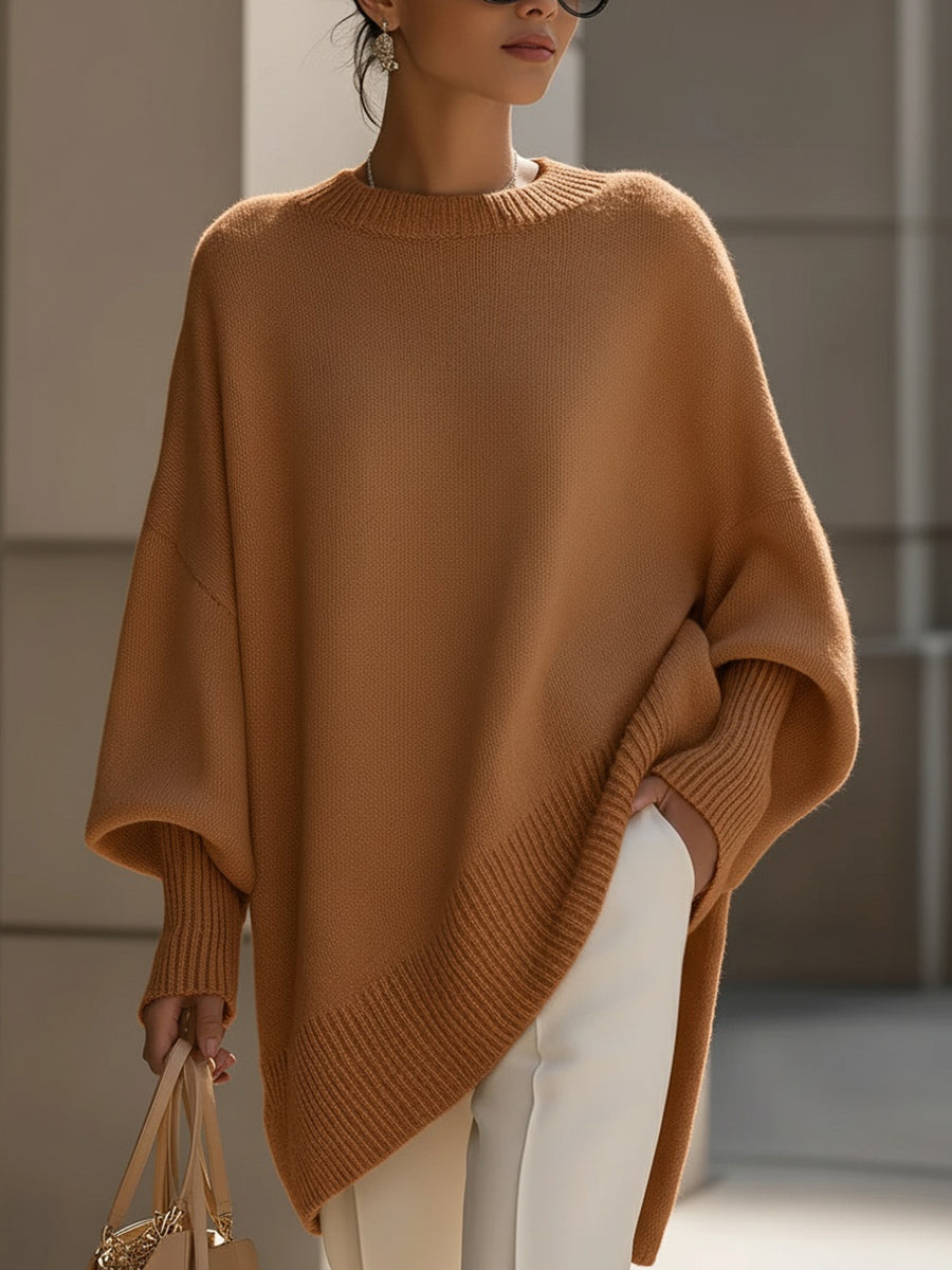 Laluna® | Oversized Lange Modieuze Trui