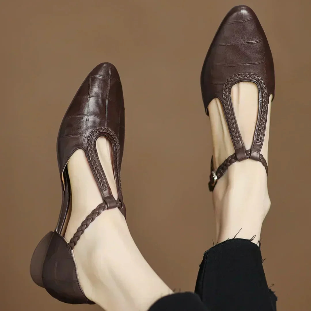 Van Elst Mode®| Elegante Kunstlederen Schoenen