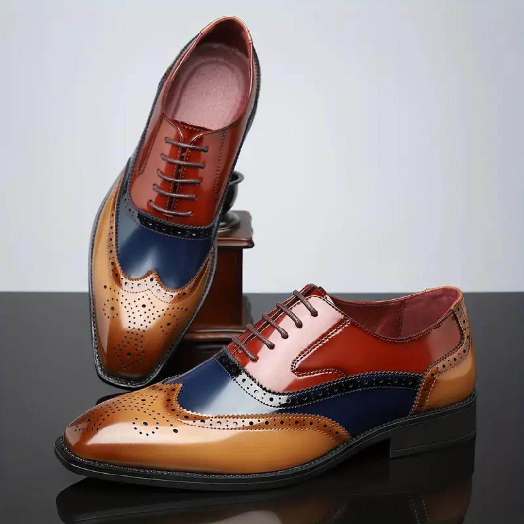 Van Elst Mode® | Wingtip Oxfords met Tijdloze Elegantie en Dagelijks Comfort voor Formele en Casual Looks