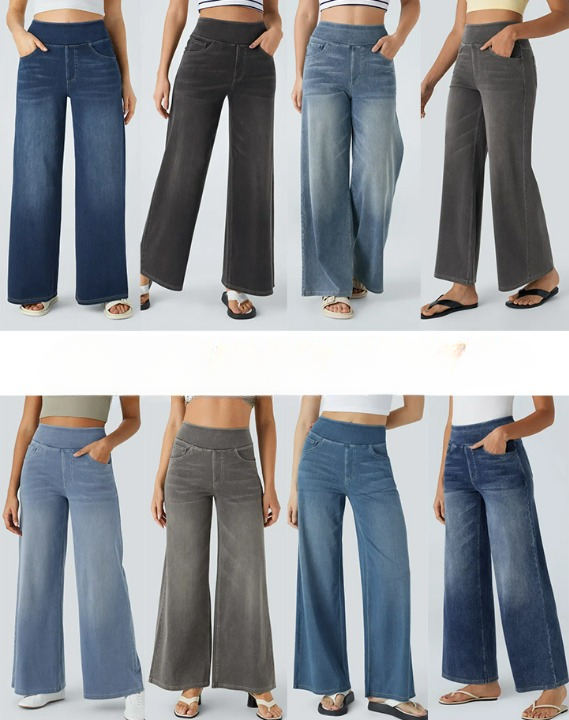 Van Elst Mode® | Comfortabele jeans met hoge taille