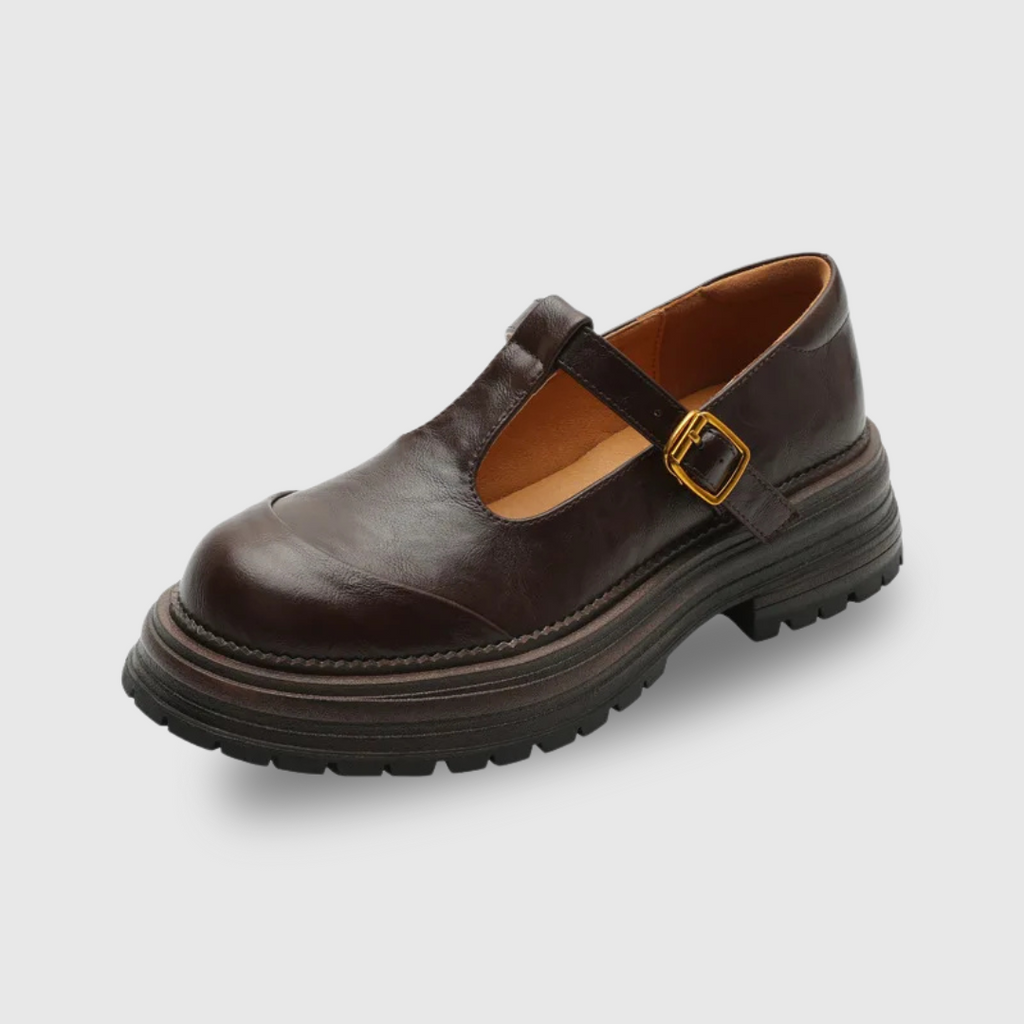 Van Elst Mode®| Klassieke T-Bar Schoenen