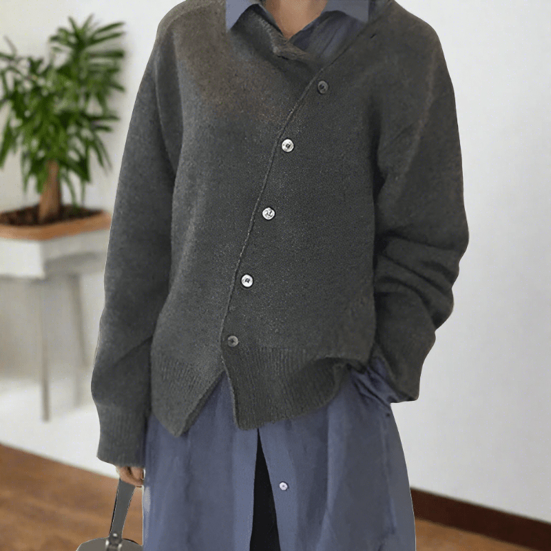 Van Berge Mode® | Cardigan Met Knoopjes
