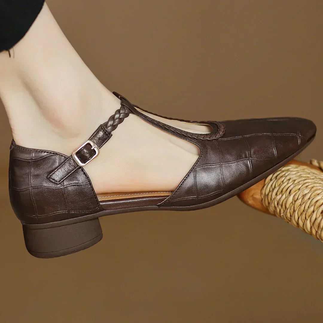 Van Elst Mode®| Elegante Kunstlederen Schoenen