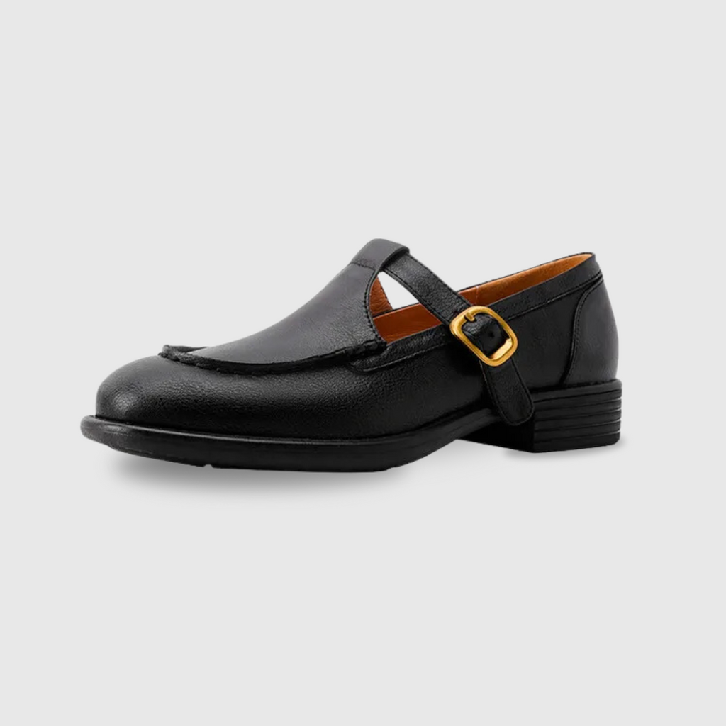 Van Elst Mode®| Retro-geïnspireerde kunstkunstleren Schoenen