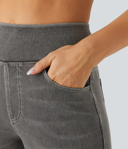 Van Berge Mode©| Comfortabele jeans met hoge taille