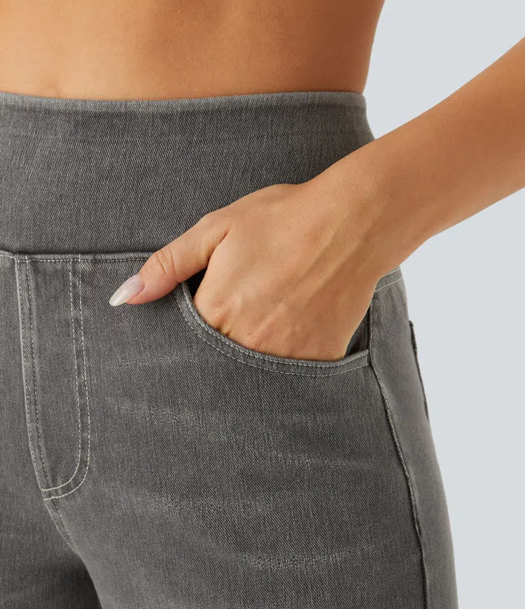 Van Berge Mode© | Comfortabele jeans met hoge taille