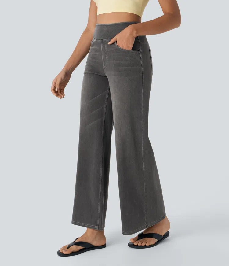 Van Berge Mode© | Comfortabele jeans met hoge taille