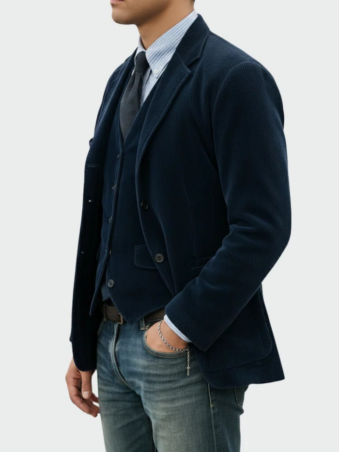 Van Berge Mode® | 2-DELIGE PAK: BLAZER EN VEST
