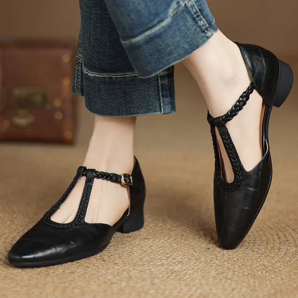 Van Elst Mode®| Elegante Kunstlederen Schoenen