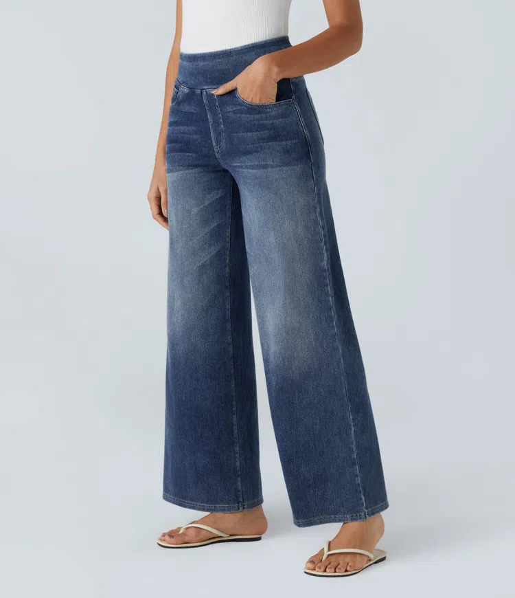 Van Elst Mode® | Comfortabele jeans met hoge taille