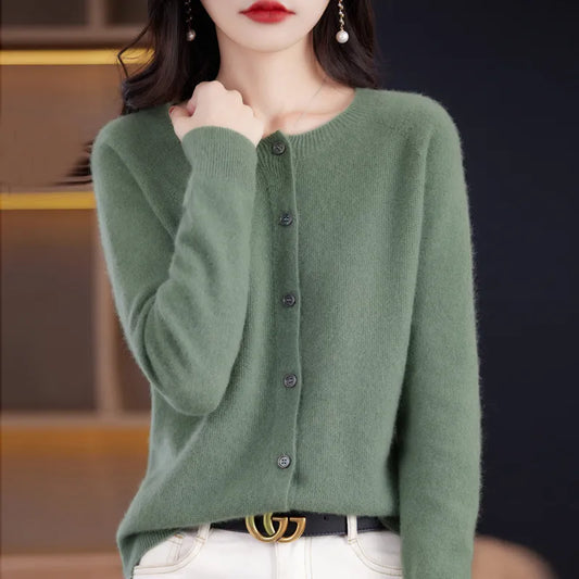 Van Berge Mode® | Elegante Knoopjes Cardigan