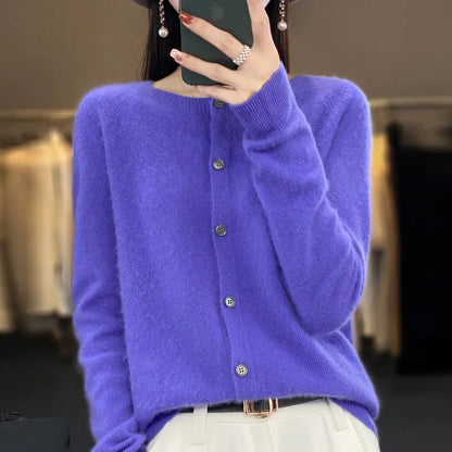 Van Berge Mode® | Elegante Knoopjes Cardigan