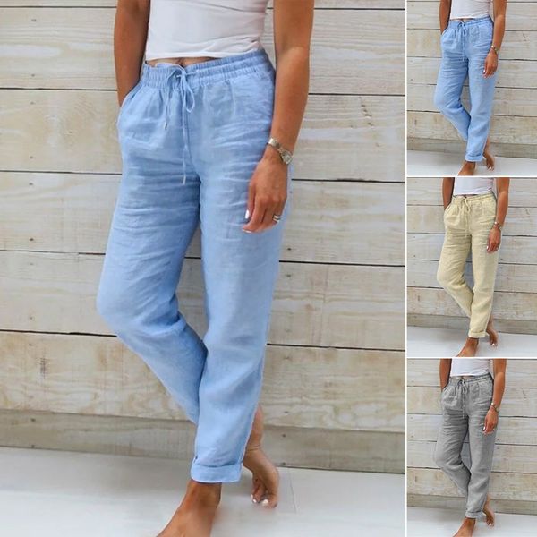 Van Berge Mode©¶© | Casual Katoenen Linnen Broek (1+1 GRATIS)