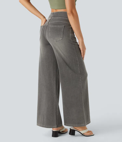 Van Berge Mode© | Comfortabele jeans met hoge taille