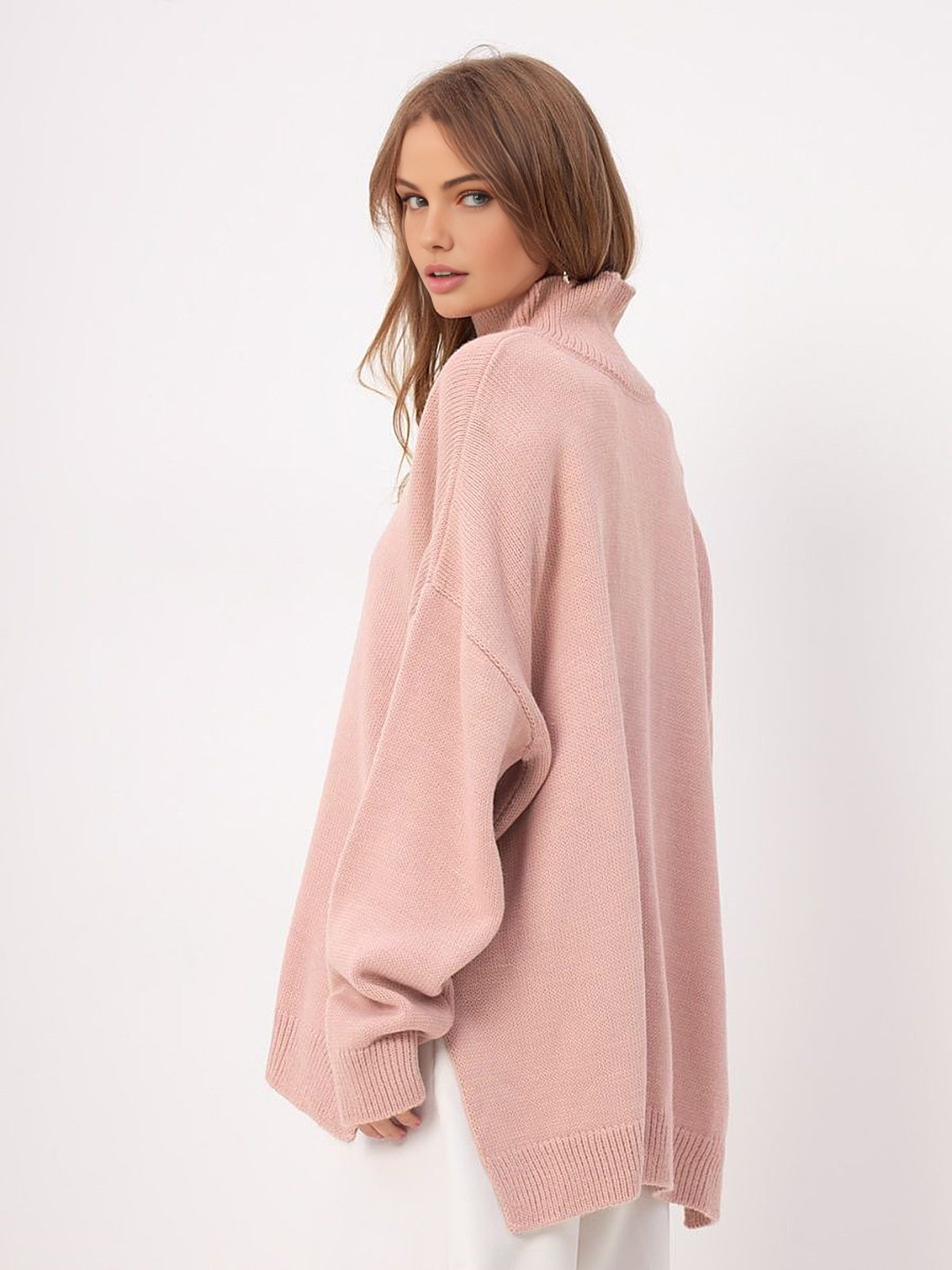 Van Berge Mode® | Oversized Trui met Split