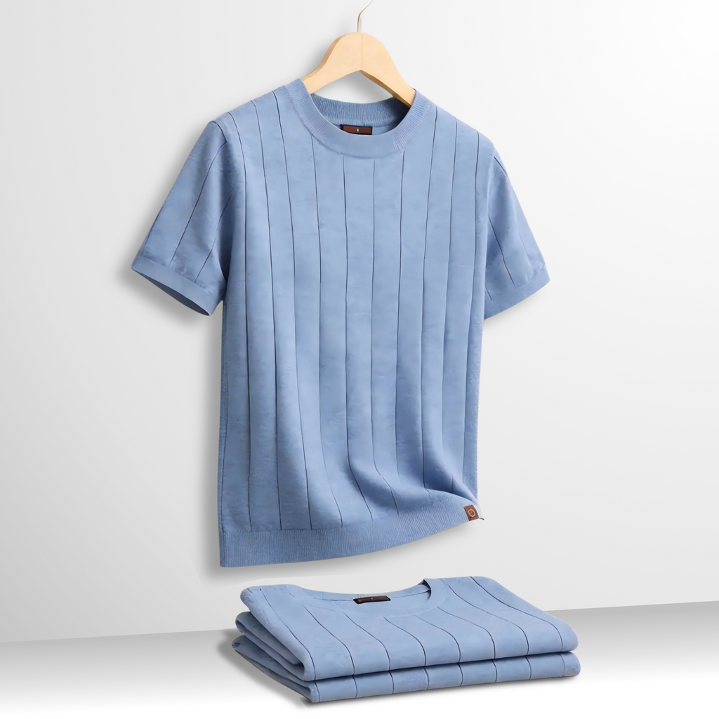 Laluna® | Luxe Geribde T-Shirt