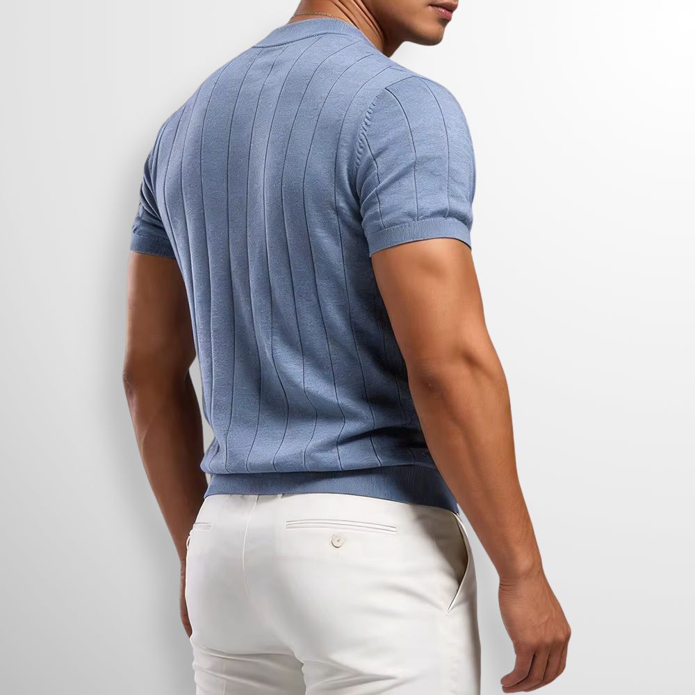Laluna® | Luxe Geribde T-Shirt