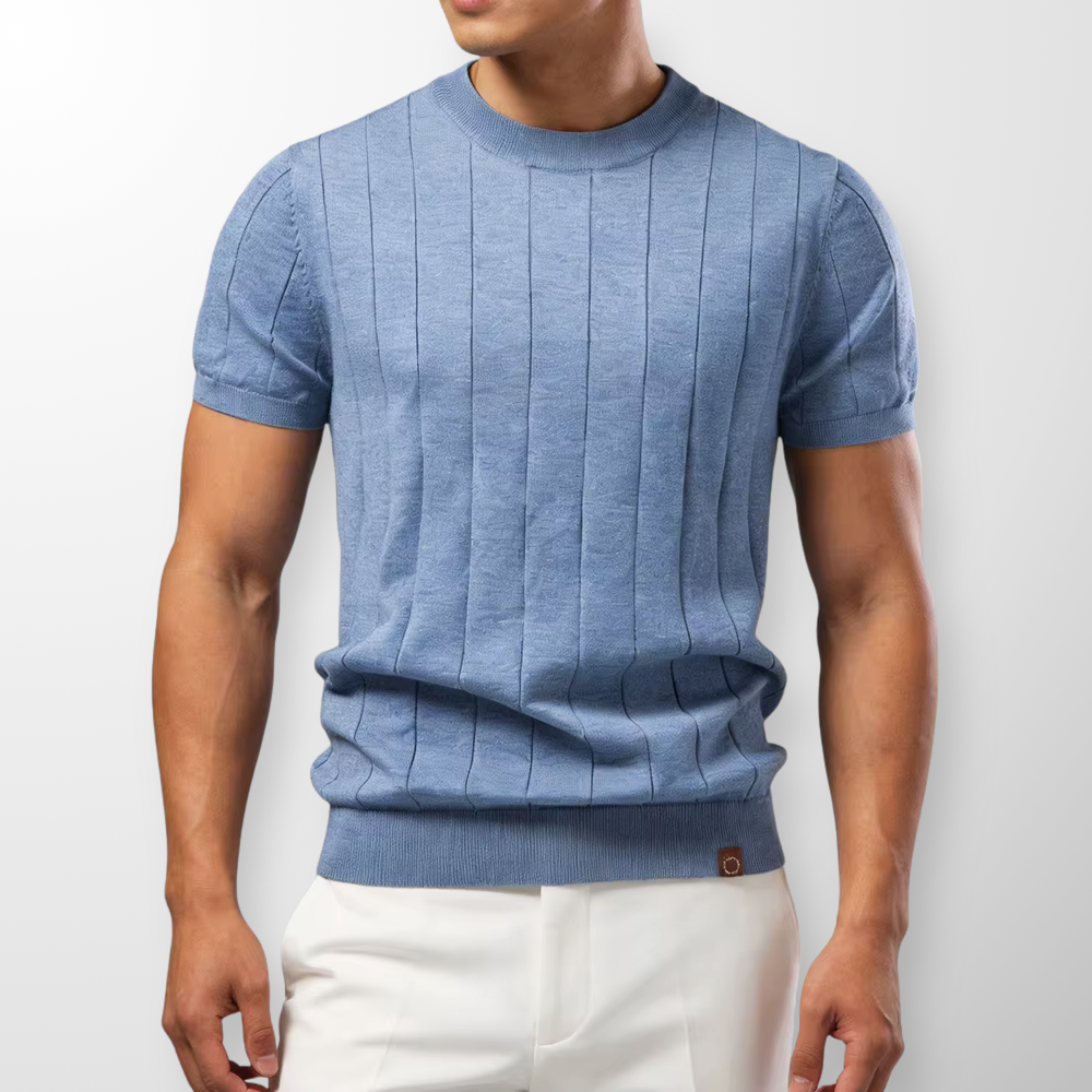 Laluna® | Luxe Geribde T-Shirt