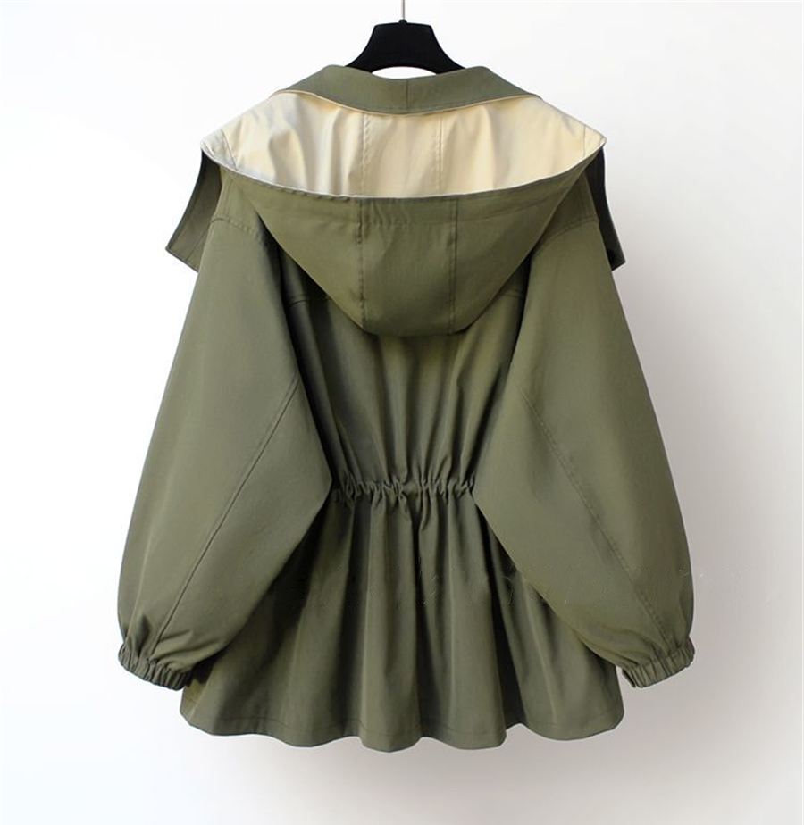 Van Berge Mode® | Moderne Tweekleurige Trenchcoat