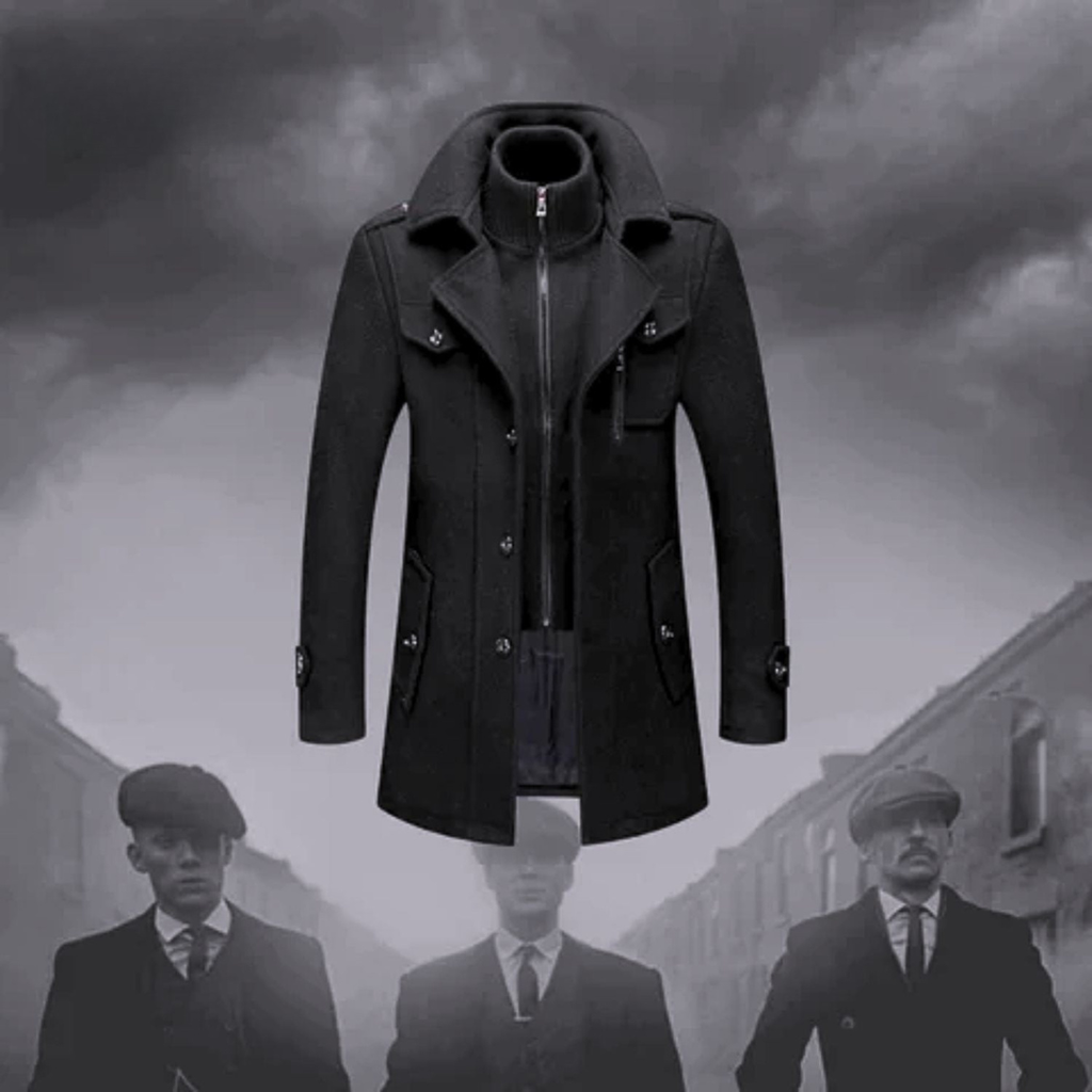 Van Berge Mode® | Stijlvolle Peaky Blinders Winterjas