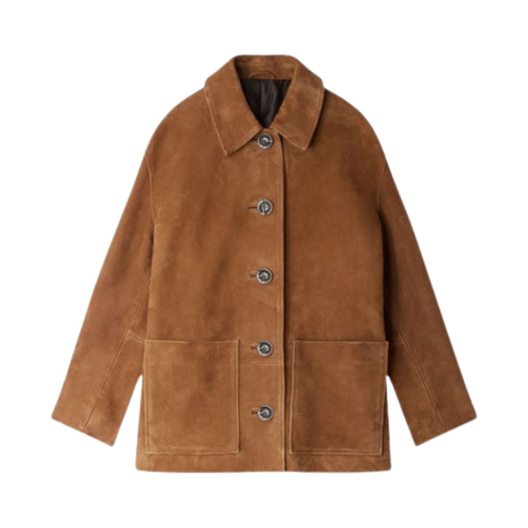 Van Berge Mode® | Suede Statement Coat