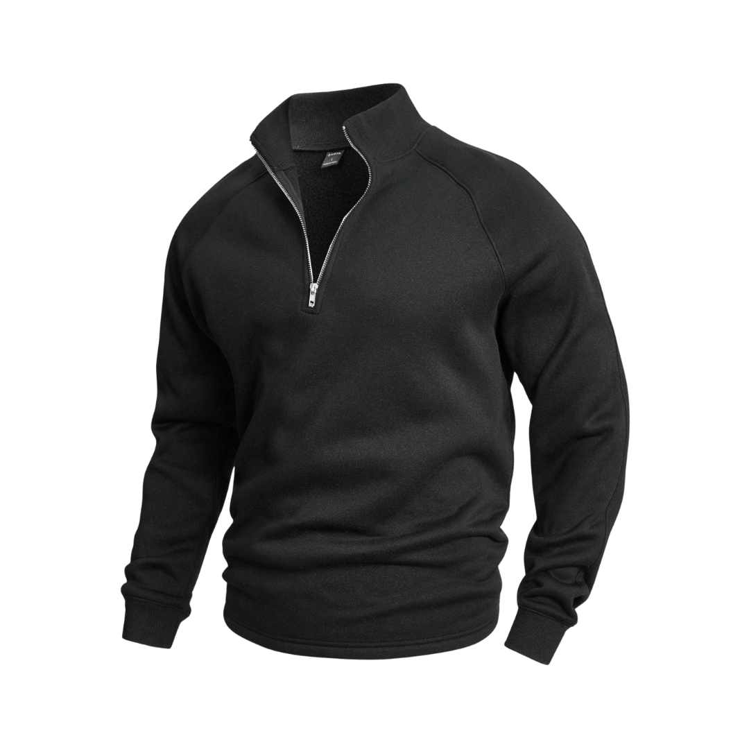 Van Berge Mode® | Zip-up met halve rits