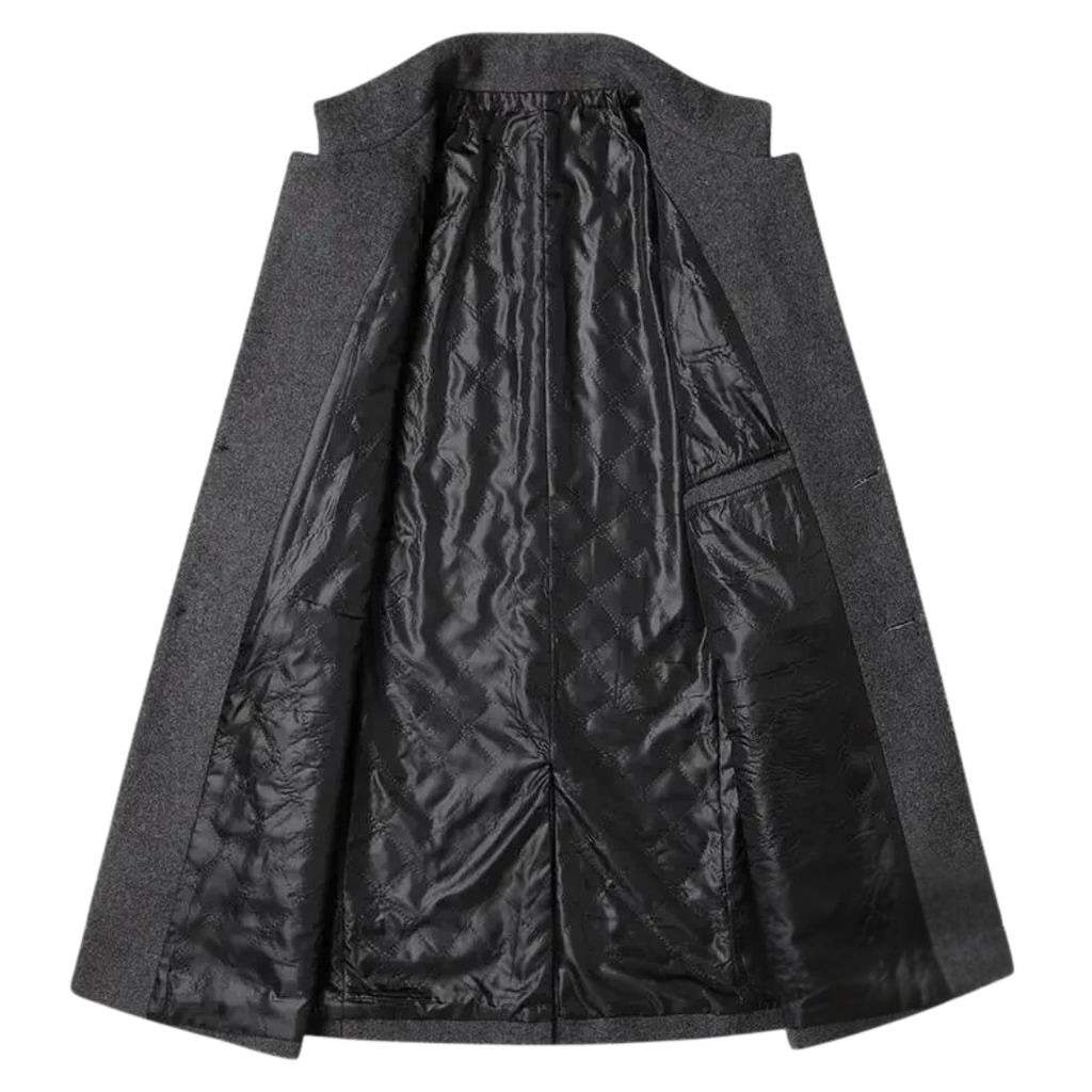 Van Elst Mode® | Kasjmier-wollen heren trenchcoat