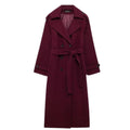 Van Berge Mode® | Classy Burgundy Jas