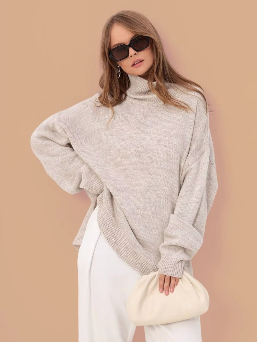 Van Berge Mode® | Oversized Trui met Split