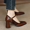 Van Elst Mode®| Klassieke Kunstlederen Pumps