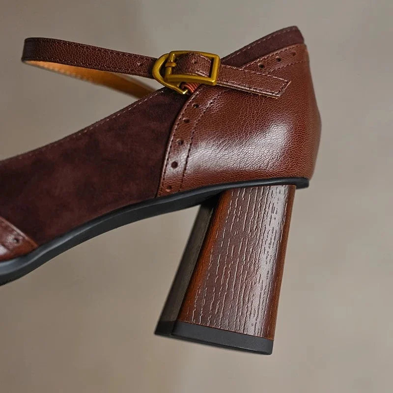 Van Elst Mode®| Klassieke Kunstlederen Pumps