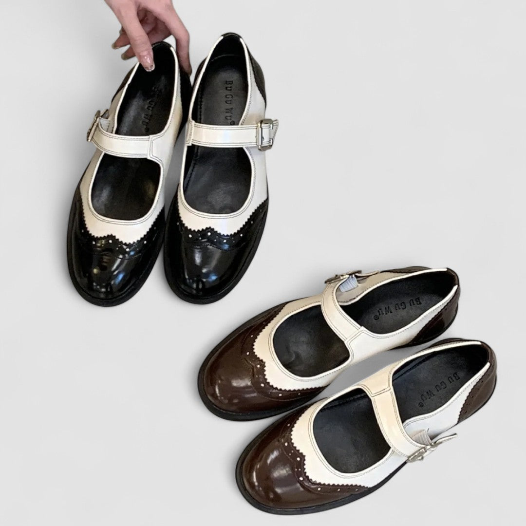 Van Elst Mode®| Tijdloze Mary Jane Schoenen