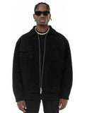 Van Berge Mode® | Suède Oversized Jack