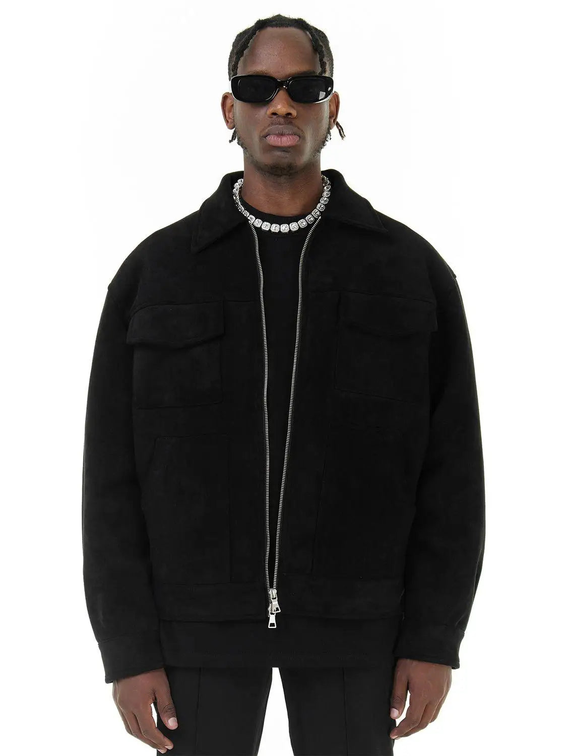 Van Berge Mode® | Suède Oversized Jack