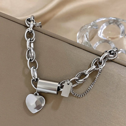 Van Berge Mode© | Gouden Hart Charm Armband